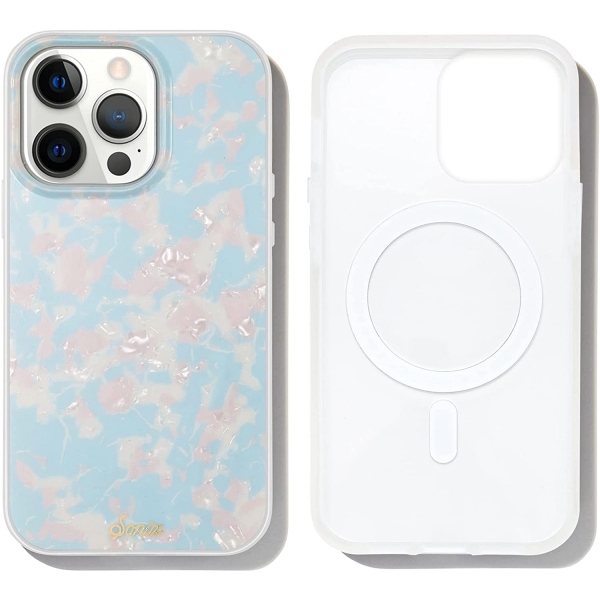 Sonix Apple iPhone 13 Pro Max MagSafe Uyumlu Klf (MIL-STD-810G)-Cotton Candy Tort
