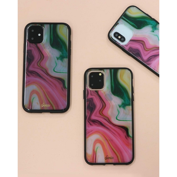 Sonix iPhone 11 Mermer Desenli Klf (MIL-STD-810G)-Agate