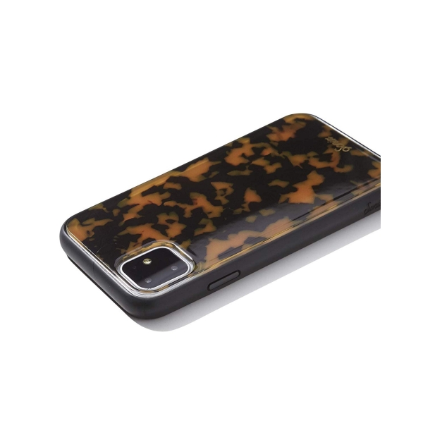 Sonix iPhone 11 Mermer Desenli Klf (MIL-STD-810G)-Leopard