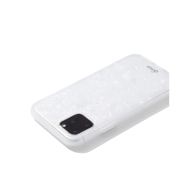 Sonix iPhone 11 Pro Mermer Desenli Klf (MIL-STD-810G)-White Pearl