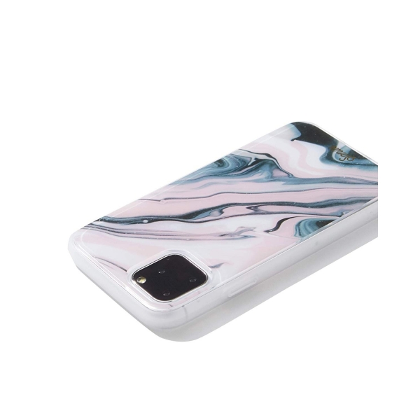 Sonix iPhone 11 Pro Mermer Desenli Klf (MIL-STD-810G)-Blush Quartz