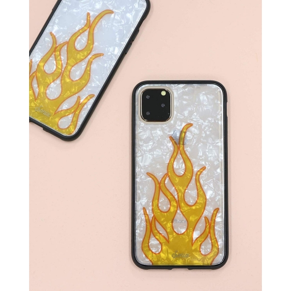 Sonix iPhone 11 Pro Mermer Desenli Klf (MIL-STD-810G)-Fuego