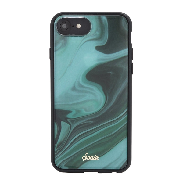 Sonix iPhone 8 Klf/Temperli Cam Ekran Koruyucu (MIL-STD-810G)-Jade