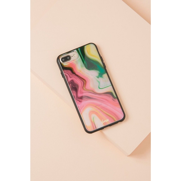 Sonix iPhone 8 Plus Klf/Temperli Cam Ekran Koruyucu (MIL-STD-810G)-Agate