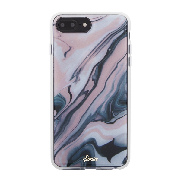 Sonix iPhone 8 Plus Klf/Temperli Cam Ekran Koruyucu (MIL-STD-810G)- Blush Quartz