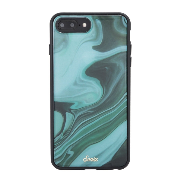 Sonix iPhone 8 Plus Klf/Temperli Cam Ekran Koruyucu (MIL-STD-810G)- Jade