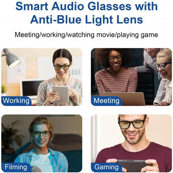  SouYe Bluetooth Bağlantılı Akıllı Gözlük