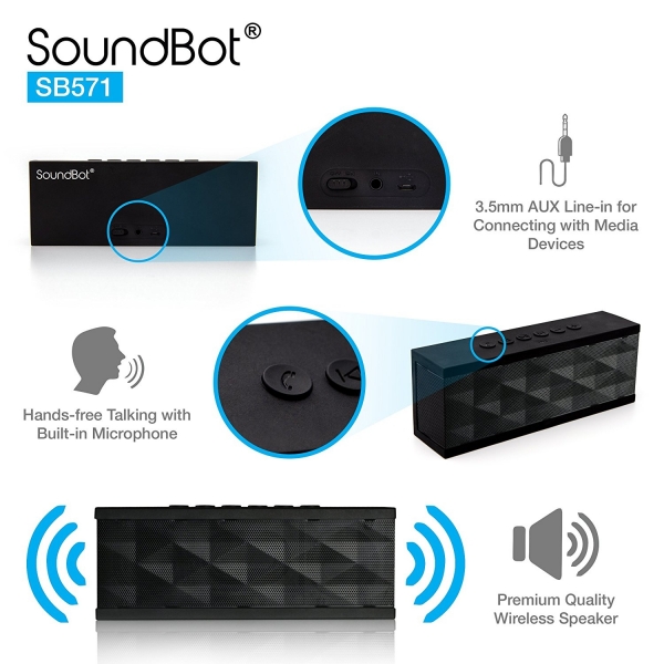 SoundBot SB571 Bluetooth Hoparlr