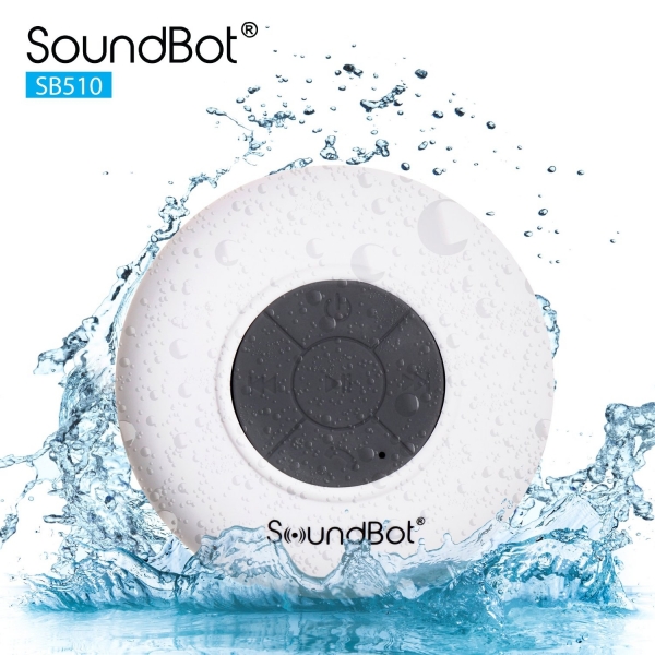 SoundBot SB510 Bluetooth 3.0 Su Geirmez Hoparlr-White