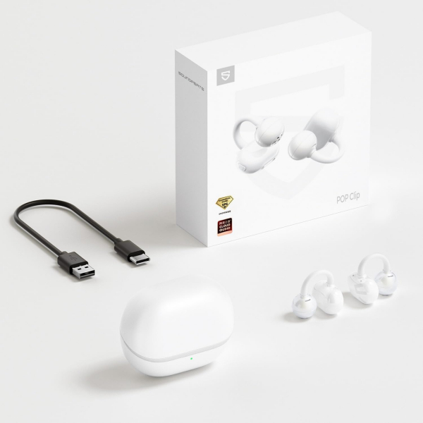 SoundPEATS POP Kablosuz Kulak i Kulaklk-White 