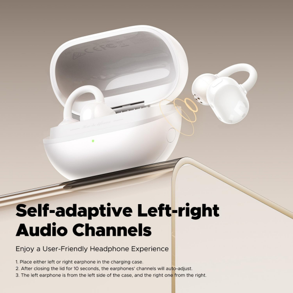 SoundPEATS POP Kablosuz Kulak i Kulaklk-White 
