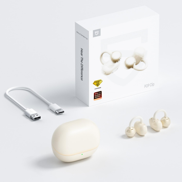 SoundPEATS POP Kablosuz Kulak i Kulaklk-Beige