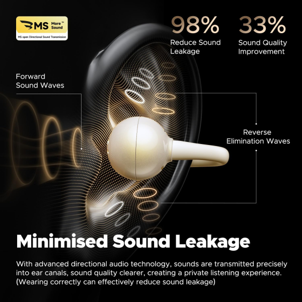 SoundPEATS POP Kablosuz Kulak i Kulaklk-Beige