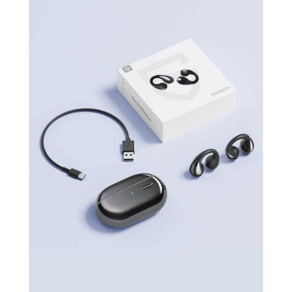 SoundPEATS PearlClip Pro Kablosuz Kulak i Kulaklk-Black