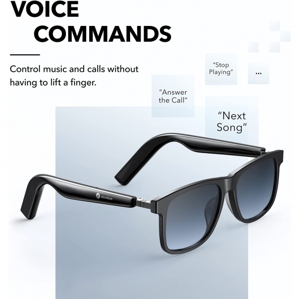 Soundcore Frames Bluetooth Bağlantılı Akıllı Gözlük (Siyah)
