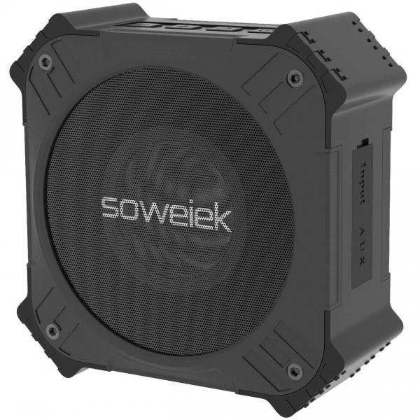 Soweiek Solar Gne Enerjili Mini Bluetooth Hoparlr-Black
