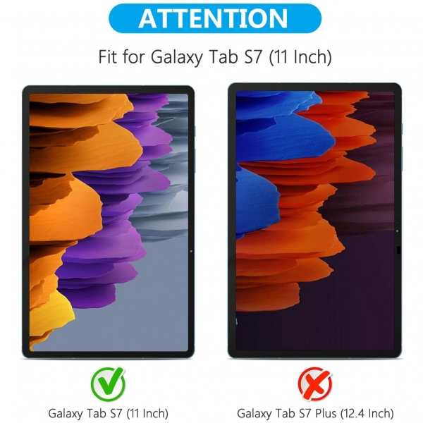 SPARIN Galaxy Tab S7 Temperli Cam Ekran Koruyucu (11 in)(2 Adet)