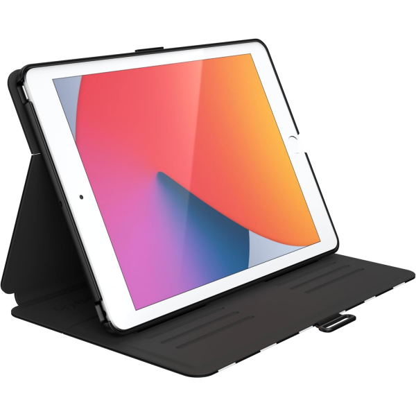 Speck Apple iPad Uyumlu Balance Folio Klf (10.2 in)-Black White Stripes