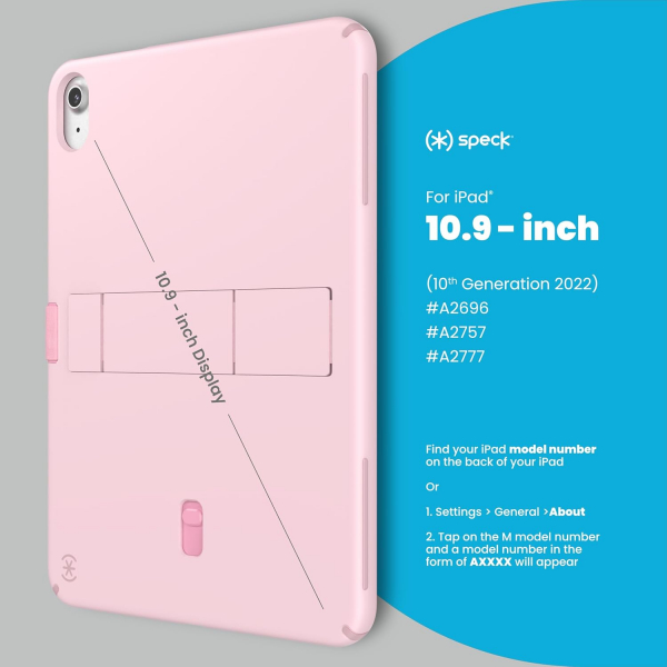 Speck Apple iPad Uyumlu Balance Folio Klf (10.9 in)-Kinder Pink
