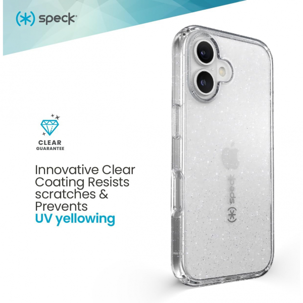 Speck Apple iPhone 16 ClickLock Glitter Klf