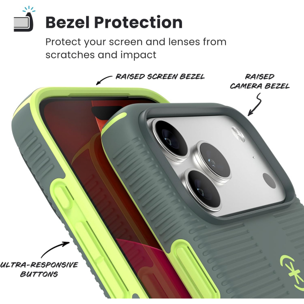 Speck Apple iPhone 17 Pro Max CandyShell Grip Klf-Gray