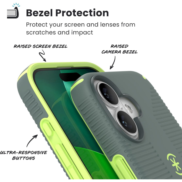 Speck Apple iPhone 17 CandyShell Grip Klf-Gray