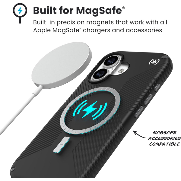 Speck Apple iPhone 17 Presidio2 Grip Klf-Black