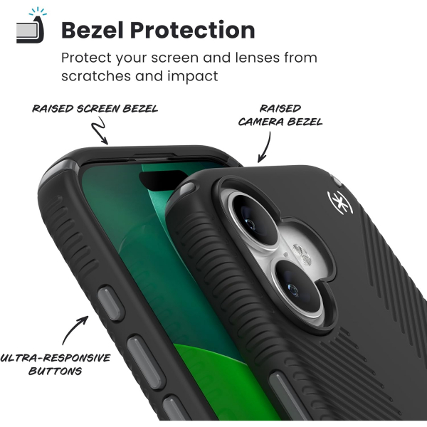 Speck Apple iPhone 17 Presidio2 Grip Klf-Black