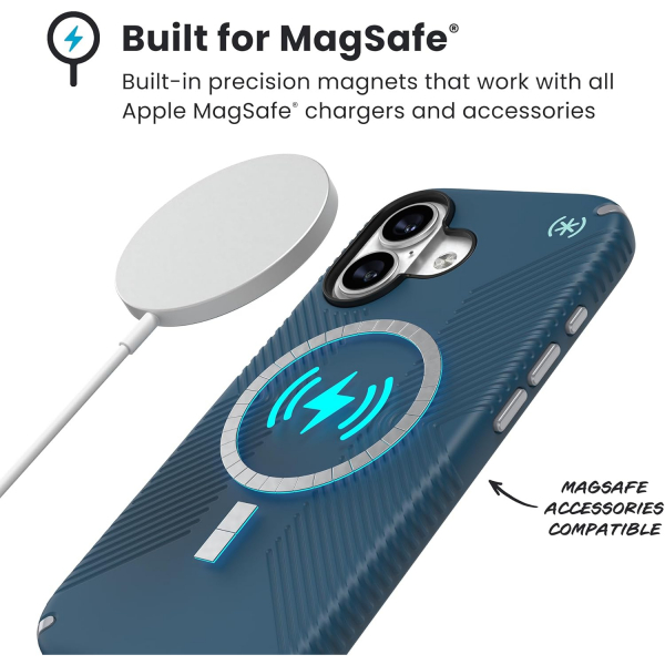 Speck Apple iPhone 17 Presidio2 Grip Klf-Blue