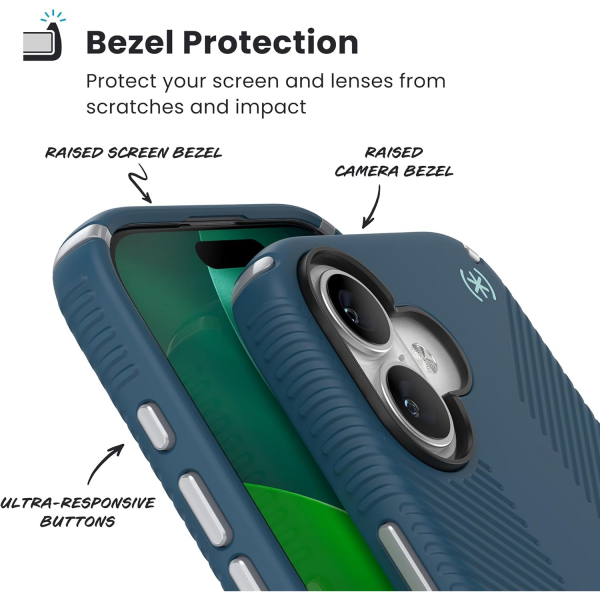 Speck Apple iPhone 17 Presidio2 Grip Klf-Blue