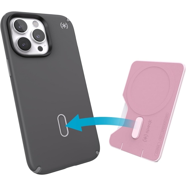 Speck ClickClock iPhone Uyumlu Czdan Klf-Nimbus Pink