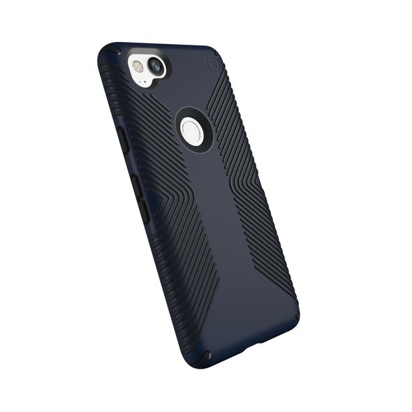 Speck Google Pixel 2 Presidio Grip Klf-Eclipse Blue-Carbon Black