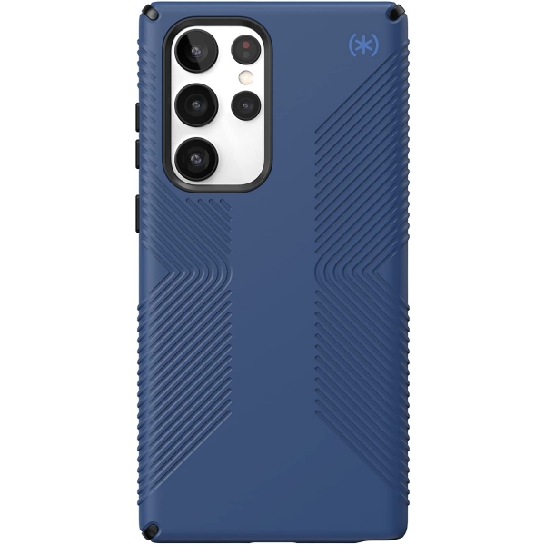 Speck Presidio2 Grip Serisi Galaxy S22 Ultra Klf (MIL-STD-810G)-Blue