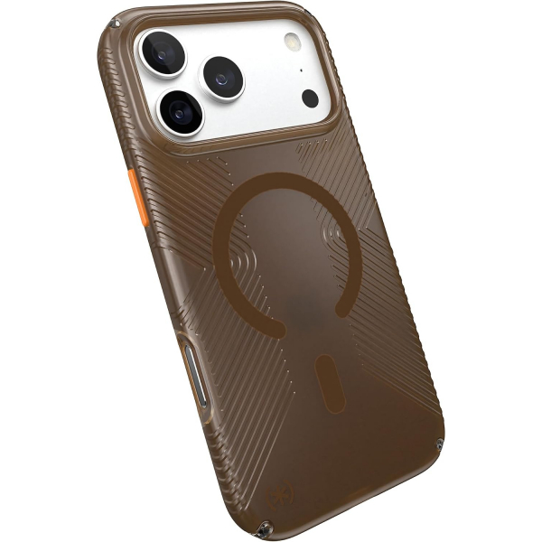 Speck Presidio Lux Grip iPhone 18 Pro Max MagSafe K�l�f-Brown