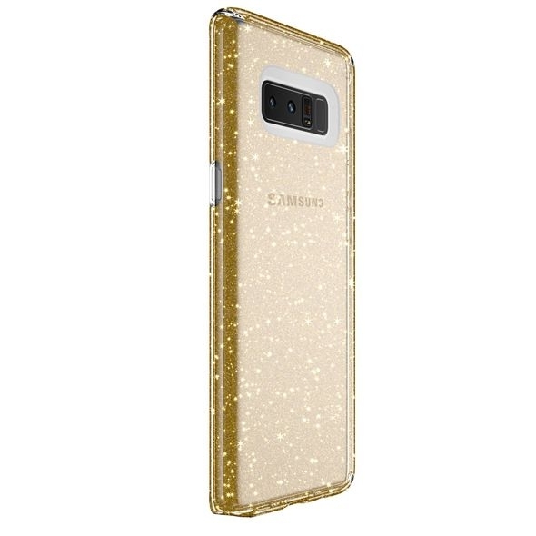 Speck Products Galaxy Note 8 Presidio Glitter Klf-Clear With Gold Glitter