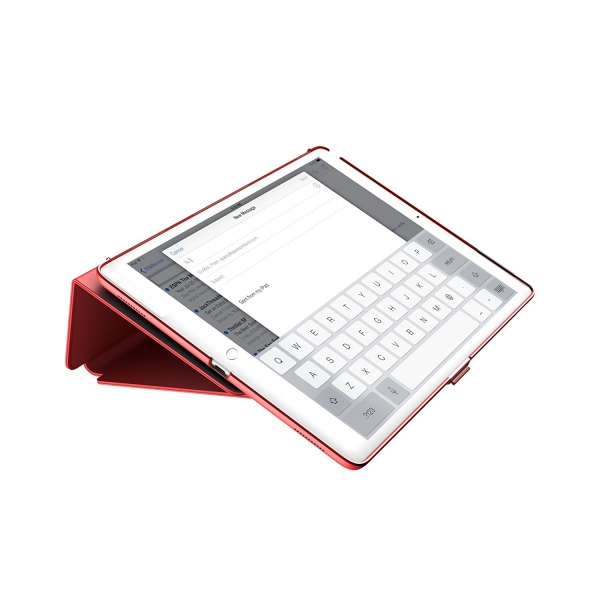 Speck Products iPad Pro BalanceFolio Klf (9.7 in)-Dark Poppy Red Velvet Red
