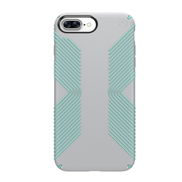 Speck Products iPhone 8 Plus Presidio Klf-Dolphin Grey Aloe Green