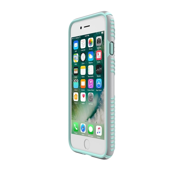 Speck Products iPhone 8 Plus Presidio Klf-Dolphin Grey Aloe Green