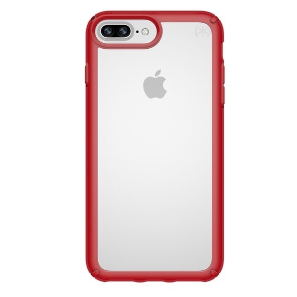 Speck Products iPhone 8 Plus Presidio Klf-Clear Heartthrob Red