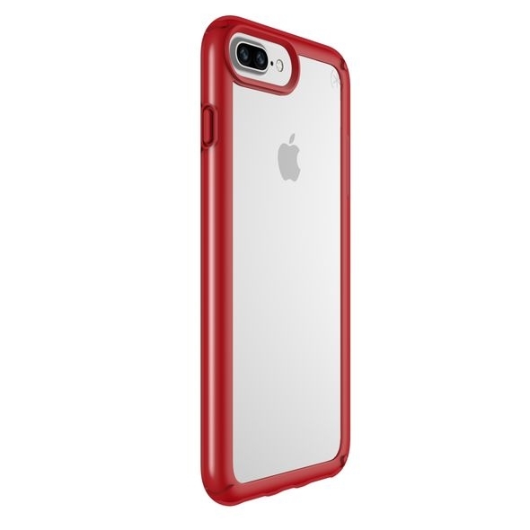 Speck Products iPhone 8 Plus Presidio Klf-Clear Heartthrob Red