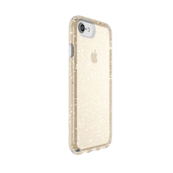 Speck Products iPhone 8 Presidio Clear Klf-Clear With Gold Glitter