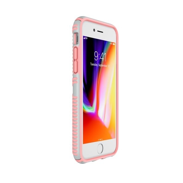 Speck Products iPhone 8 Presidio Klf-Dove Grey Tart Pink