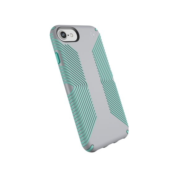 Speck Products iPhone 8 Presidio Klf-Dolphin Grey Aloe Green