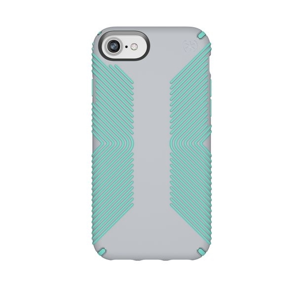 Speck Products iPhone 8 Presidio Klf-Dolphin Grey Aloe Green