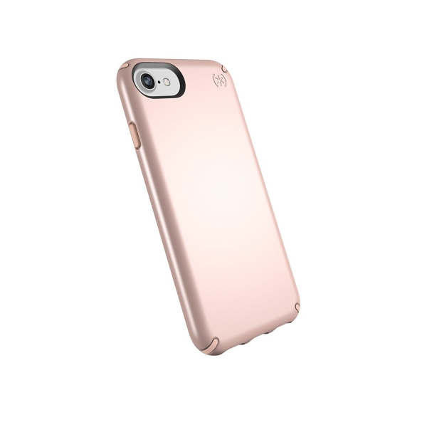 Speck Products iPhone 8 Presidio Klf-Rose Gold Metallic Dahlia Peach