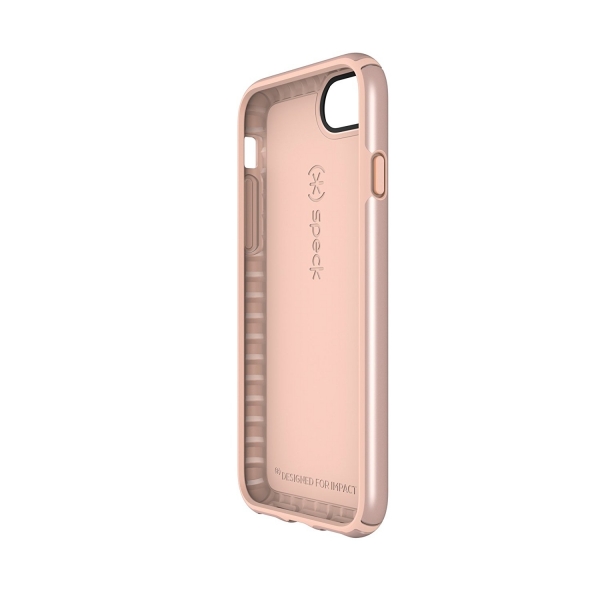 Speck Products iPhone 8 Presidio Klf-Rose Gold Metallic Dahlia Peach