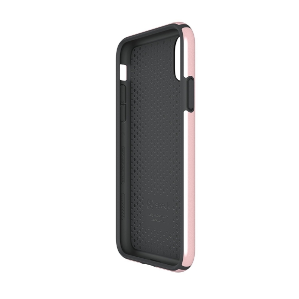 Speck Products iPhone X CandyShell Klf (MIL-STD-810G)-Quartz Pink Slate Grey