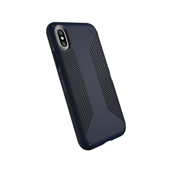 Speck Products iPhone X Presidio Klf-Eclipse Blue Carbon Black