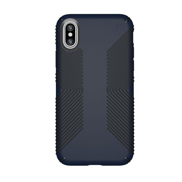 Speck Products iPhone X Presidio Klf-Eclipse Blue Carbon Black