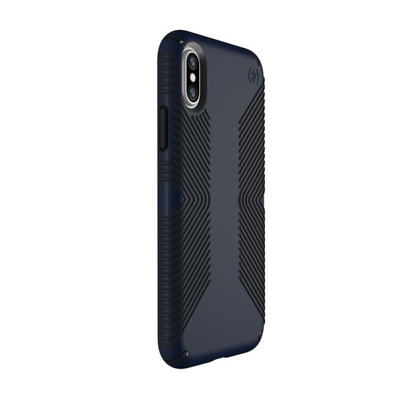 Speck Products iPhone X Presidio Klf-Eclipse Blue Carbon Black